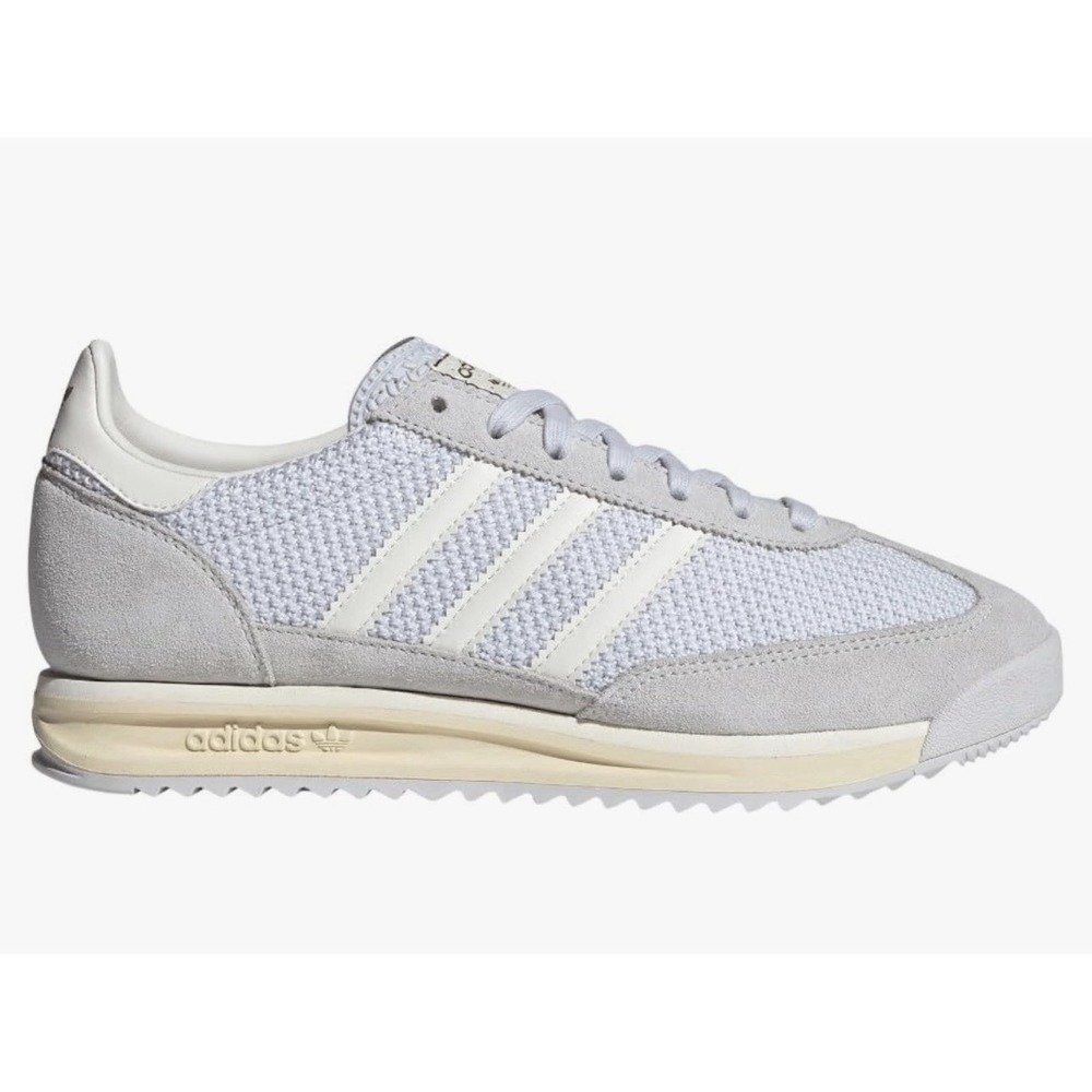 Size 9US- Adidas SL 72 RS Casual Sneaker Shoes, White/Gold/strata